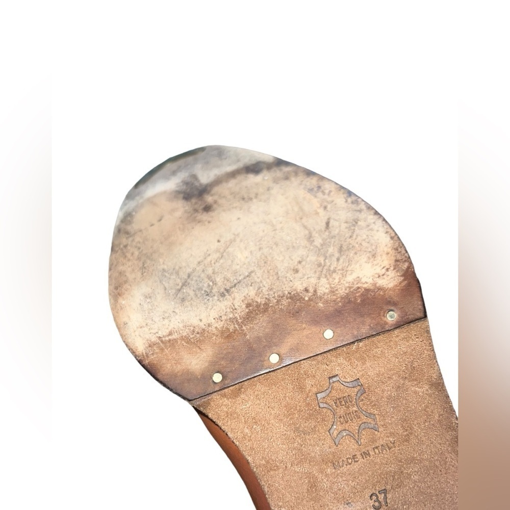 Fru. it Leather  Tall Brown Boots - Picture 3 of 10